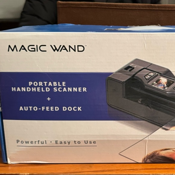 VuPoint Other - Magic Wand Portable Scanner + Auto - Feed Dock.  New never used.